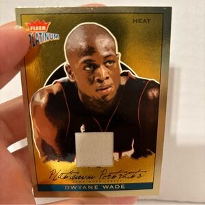 2003-04 Fleer Platinum  - Platinum Portraits Memorabilia #PP/DW Dwyane Wade